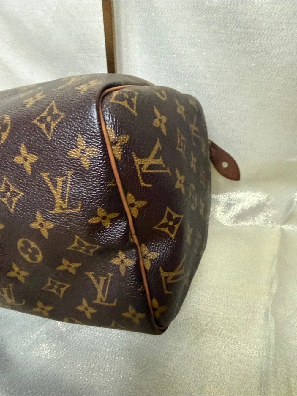 Louis Vuitton Monogram Canvas Duffel Satchel in Brown